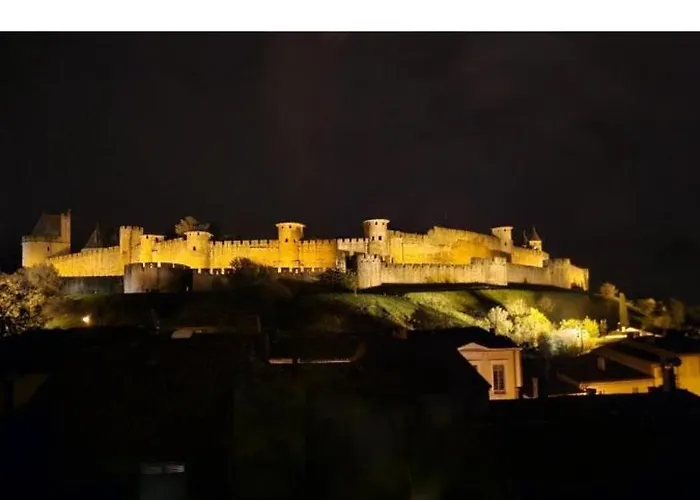 Vue Sur Les Remparts De La Cite Medievale -Clim-Parking- 4Pers Daire *